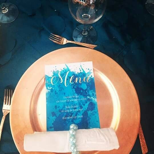 Montaje snorkel blue con dorado...que tal! - 3