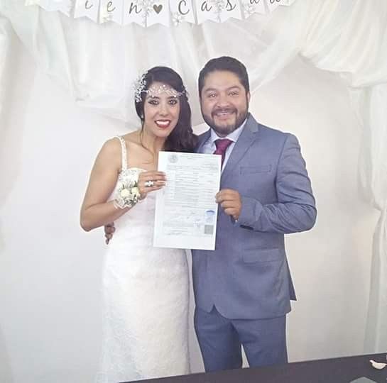 Felizmente casados! yupii