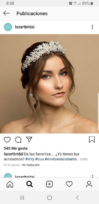 Donde comprar tiara/ corona de novia online o en León Gto - 1