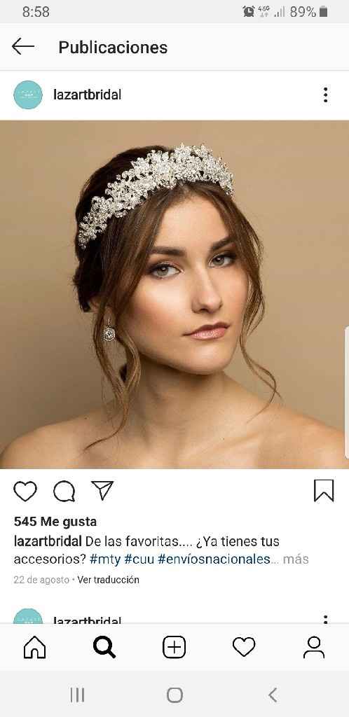Donde comprar tiara/ corona de novia online o en León Gto - 1