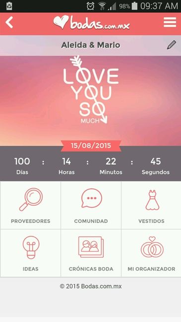 Contadores de 100 días - 1