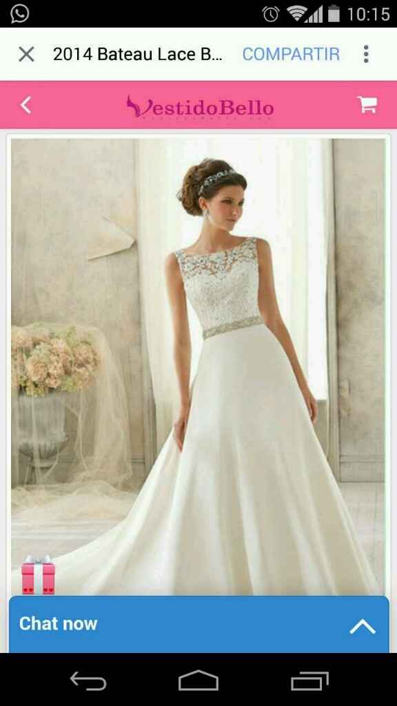 El vestido: ¿novia práctica, minuciosa o distraída? - 1