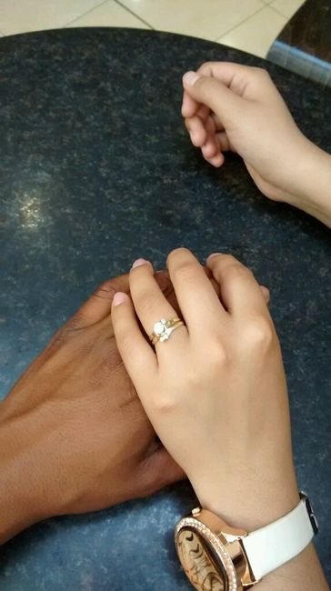 Nuestros hermosos anillos de compromiso !!! - 1