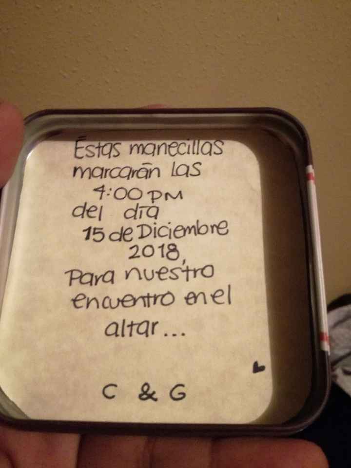 El reloj de compromiso😎⌚ - 2