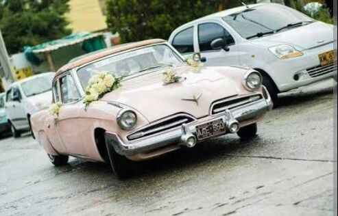Autos clasicos para boda - 4