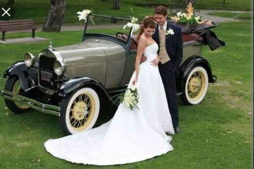 Autos clasicos para boda - 8