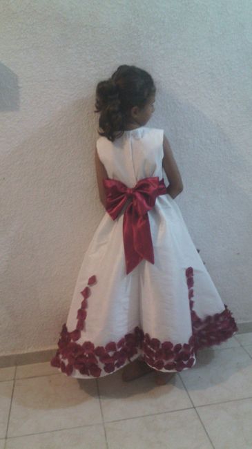 Moño arreglado y a buen tamaño 