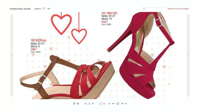 Quiero los zapatos todos rojos