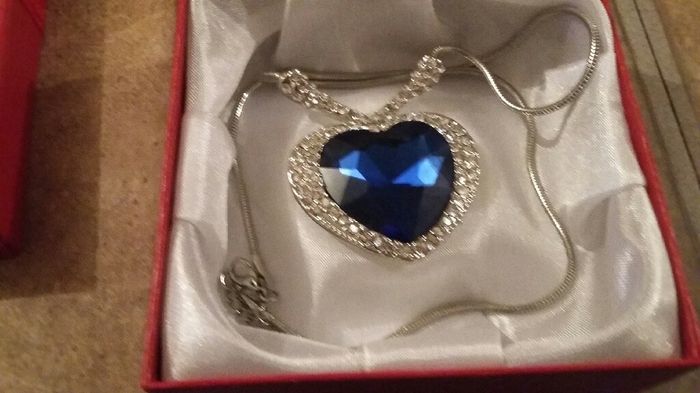 Collar y aretes para la novia - 1