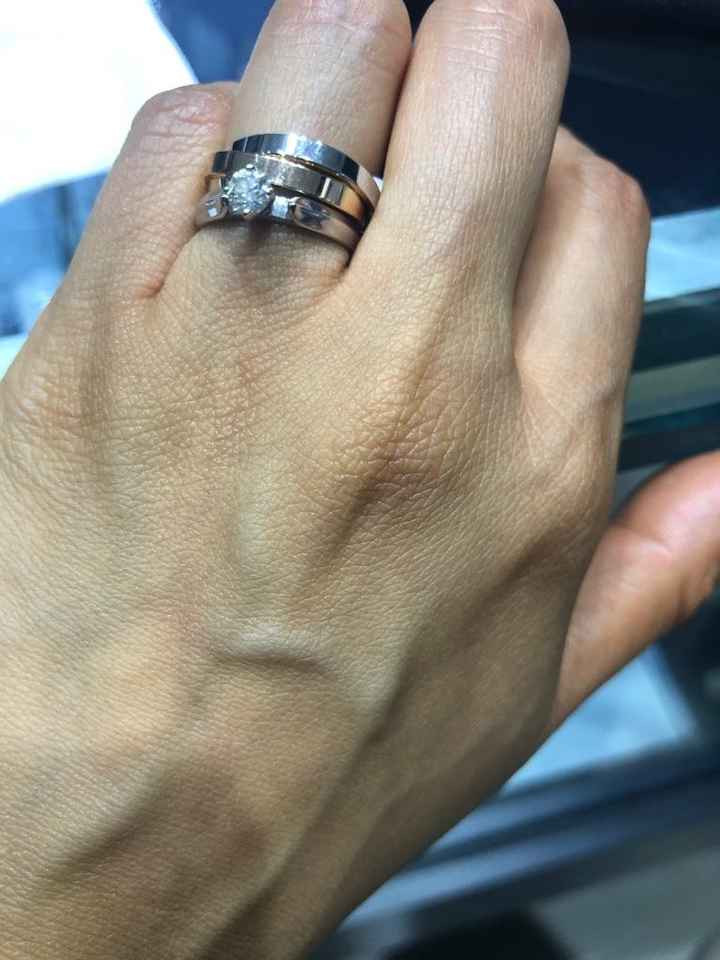 Dónde compraron sus anillos de matrimonio? 13