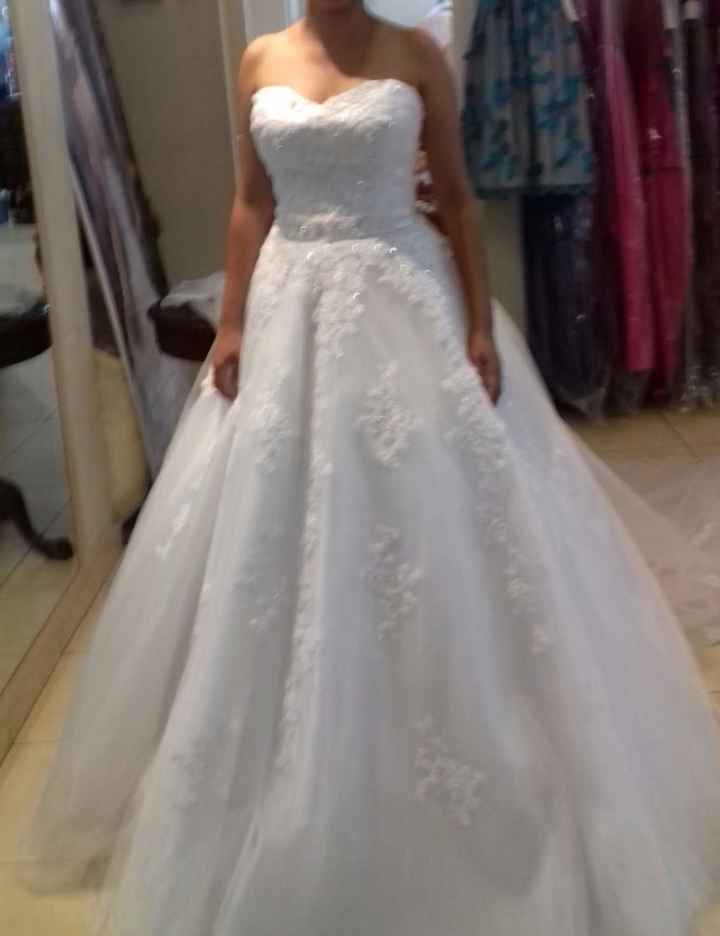 Dos vestidos de novia una sola decision ... ayuda! - 1