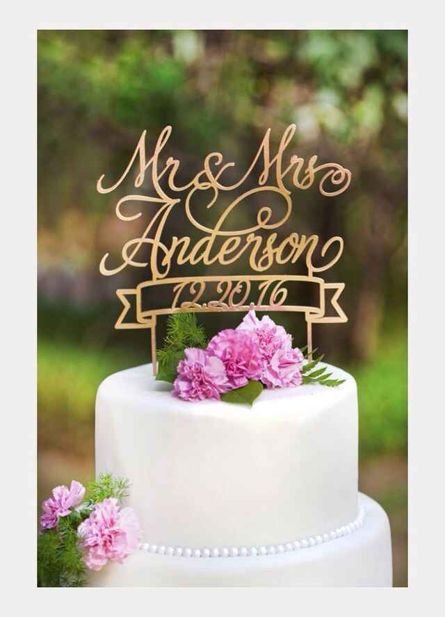 Caketoppers personalizados - 3