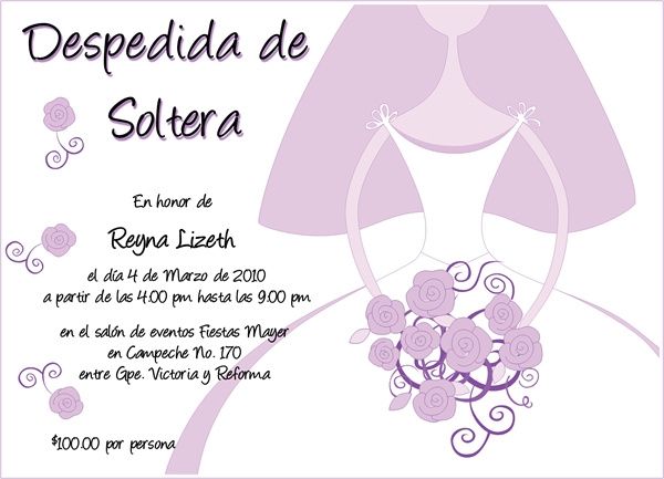 Cómo pedir dinero en lugar de regalo en la despedida de soltera? - 1