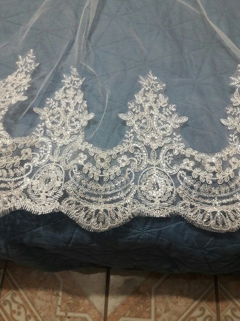 Llego mi velo de aliexpress! - 2