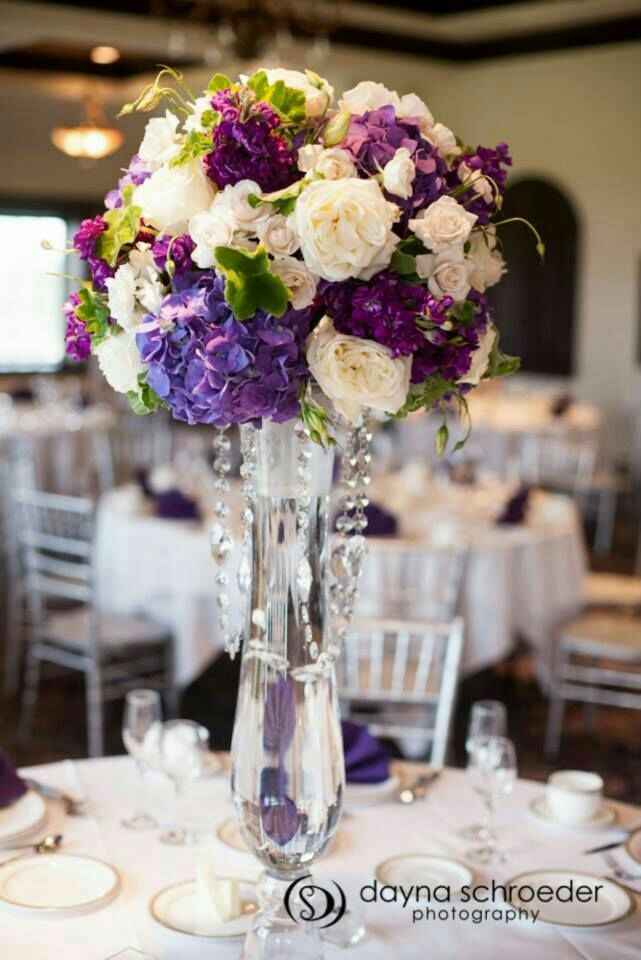 Bases de los centros de mesa rentadas? - 2