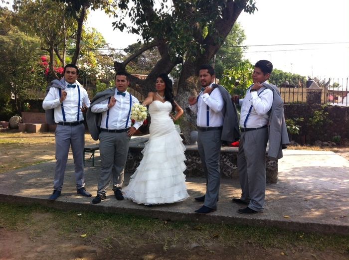 Fotos con los best men - 1