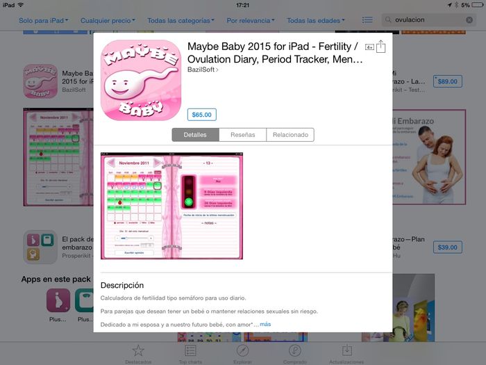 Corrijo: app obtenga bebe - 1