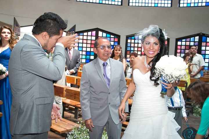 mi esposo emocionado