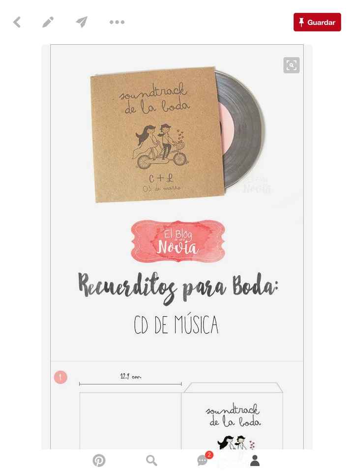 ¡ CD Soundtrack de tu boda como regalo! - 1