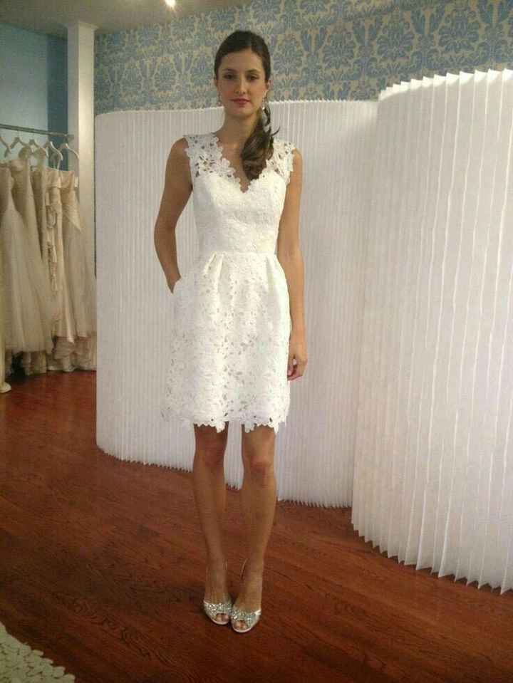 Vestidos para civil en el juzgado - 2