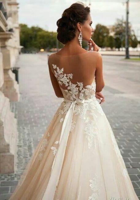 ¿Qué calificación le das a este escote de espalda? - 1