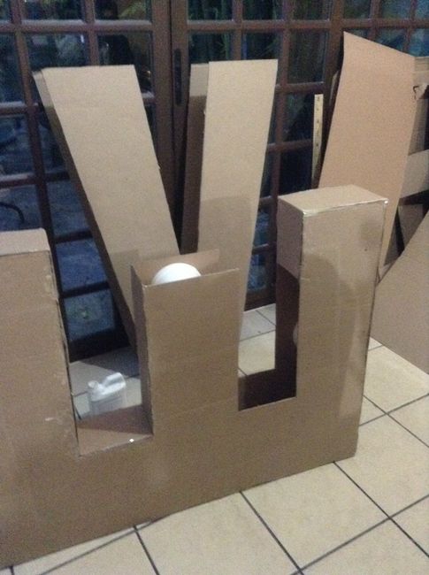 Letras gigantes avances - 3