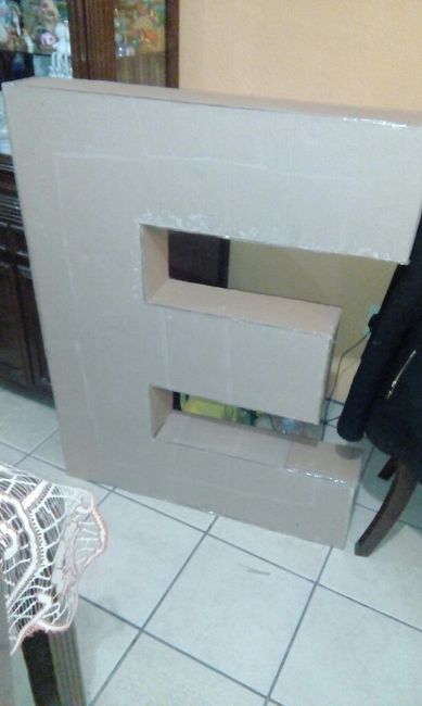 Letras gigantes avances - 1