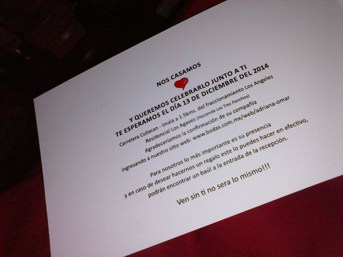 Mis invitaciones!! - 2