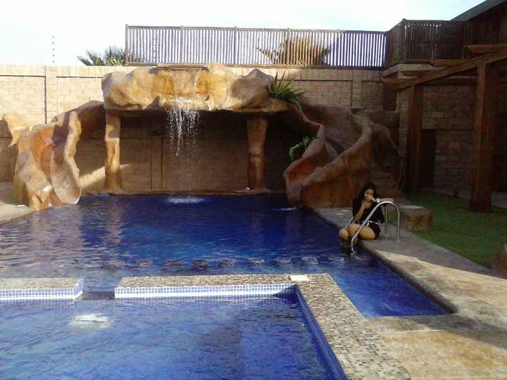 Decoracion en piscina - 1
