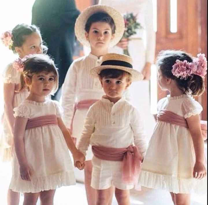 ¿ Cuantos pajesitos debemos tener en nuestra boda? - 2