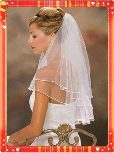 Boda civil y velo de novia - 1