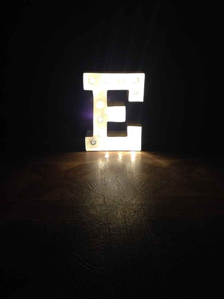 Encontré letras pequeñas con luz!! - 3