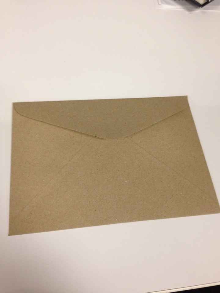 Llegaron mis sobres kraft de etsy - 2