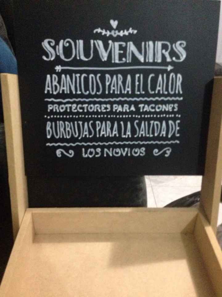 Habiendo pizarras para el gran día! - 4