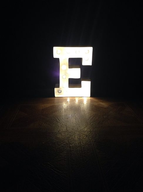 Encontré letras pequeñas con luz!! - 3