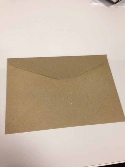 Llegaron mis sobres kraft de etsy - 2