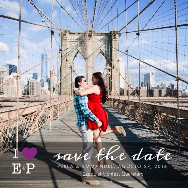 Todos nos gustan!! save the date - 2