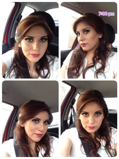 Mi prueba de peinado y maquillaje!! - 4
