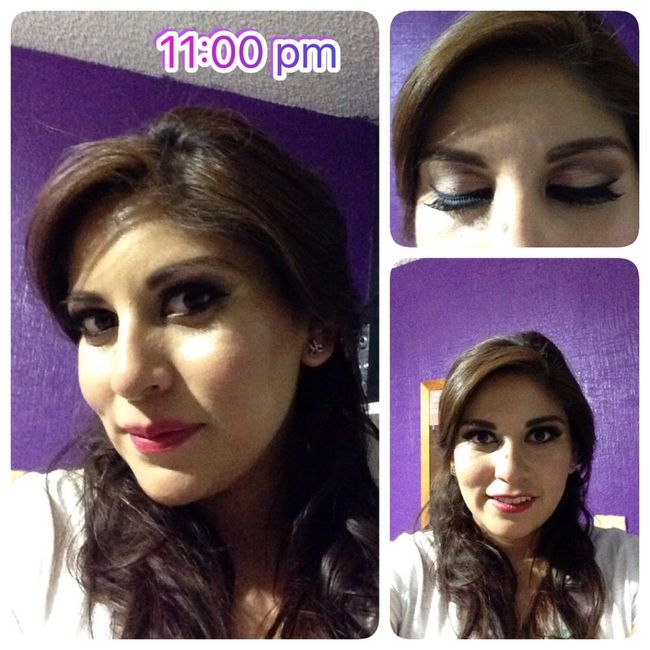 Mi prueba de peinado y maquillaje!! - 5