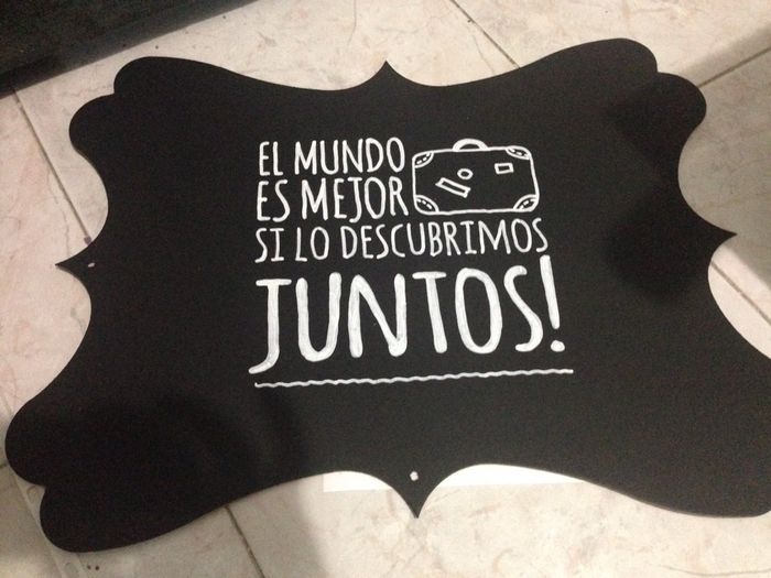 Habiendo pizarras para el gran día! - 3