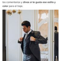 Haz screenshot y descubre el look de novio - 1