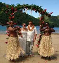 Bodas en el mundo hawai - 1