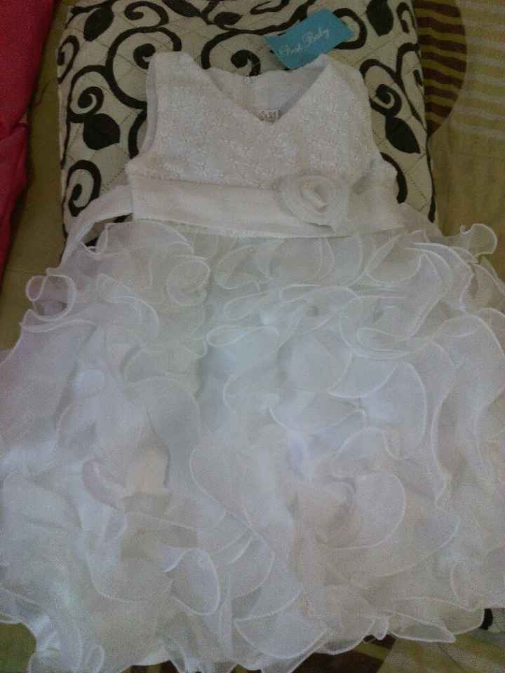 Llego  el vestido de mi bb aliexpress - 1