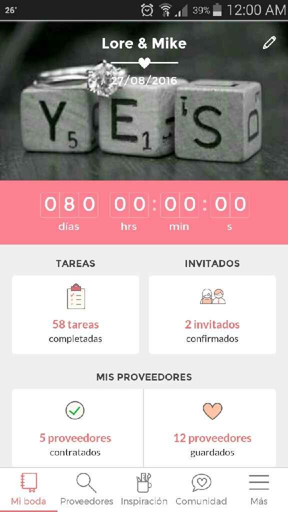 Asi va mi cuenta regresiva - 1