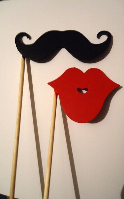 Mostacho y labios