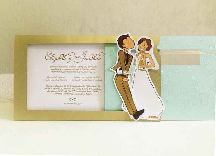 Invitaciones en estilo acuarela - 1