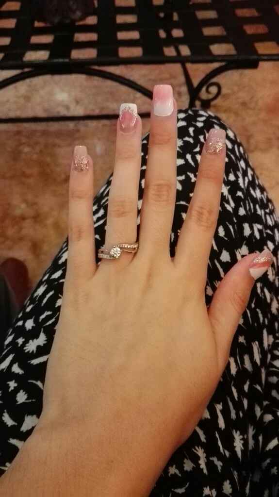 ¿cómo es su anillo de compromiso? - 1