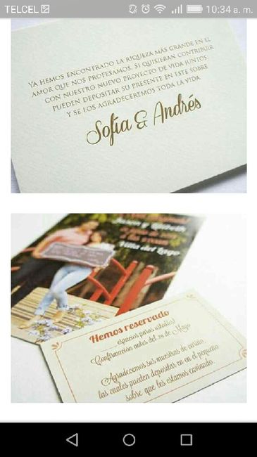 ¿pedir sobre o regalo? - 1