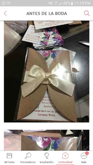 Mis Invitaciones listas!! 💜😍 - 1