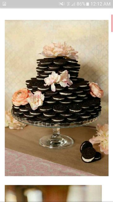 Pastel con galletas oreo - 1